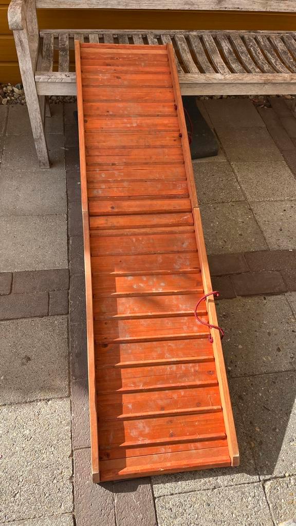 Houten loopplank voor de hond, Dieren en Toebehoren, Honden-accessoires, Gebruikt, Ophalen