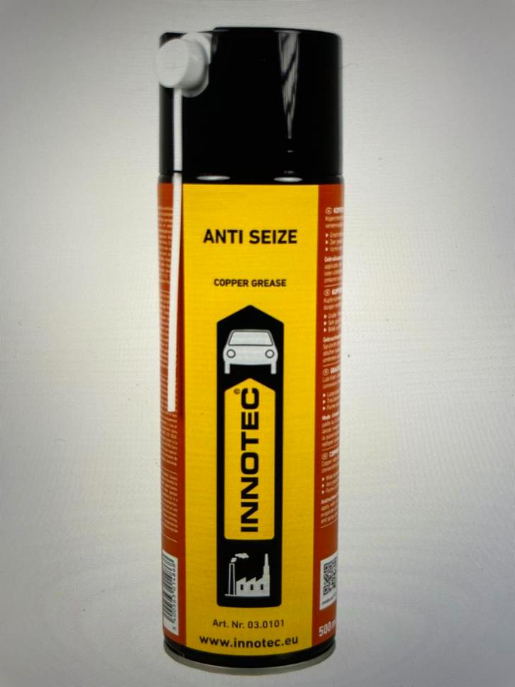 Innotec Anti Seize Kopervet Spray, Auto diversen, Onderhoudsmiddelen, Ophalen of Verzenden