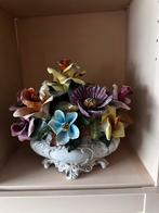 Italiaans Porselein Bloemenvaas Antiek Woonaccessoire, Ophalen