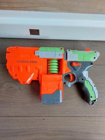 Nerf Gun Vigilon, schijfjes beschikbaar voor biedingen