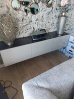 Besta Ikea tv wandmeubel met hoogglans deuren, Huis en Inrichting, Ophalen, Overige materialen, 150 tot 200 cm, Minder dan 100 cm