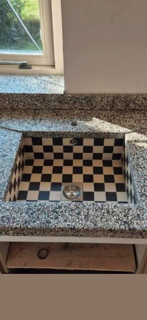 tegelspoelbak, Huis en Inrichting, Overige Huis en Inrichting, Nieuw, Ophalen of Verzenden