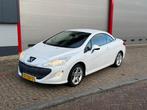Peugeot 308 CC 1.6 THP Premiere | Cabriolet | Lage km, Auto's, Stoelverwarming, 4 cilinders, 4 stoelen, Wit