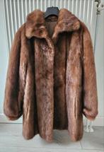 Mooie bruine Saga Mink jas, Kleding | Dames, Jassen | Winter, Ophalen of Verzenden, Zo goed als nieuw, Maat 38/40 (M), Bruin