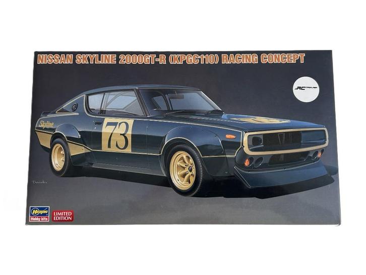 Hasegawa 1/24 Nissan Skyline 2000GT-R, Racing Con HAS-20642, Hobby en Vrije tijd, Modelbouw | Auto's en Voertuigen, Nieuw, Auto