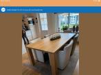 Eettafel, Huis en Inrichting, Tafels | Eettafels, Ophalen, Gebruikt, Eikenhout, 200 cm of meer