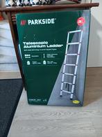 Parkside telescopic aluminium  ladder  nieuw nooit gebruikt, Ophalen of Verzenden, Zo goed als nieuw