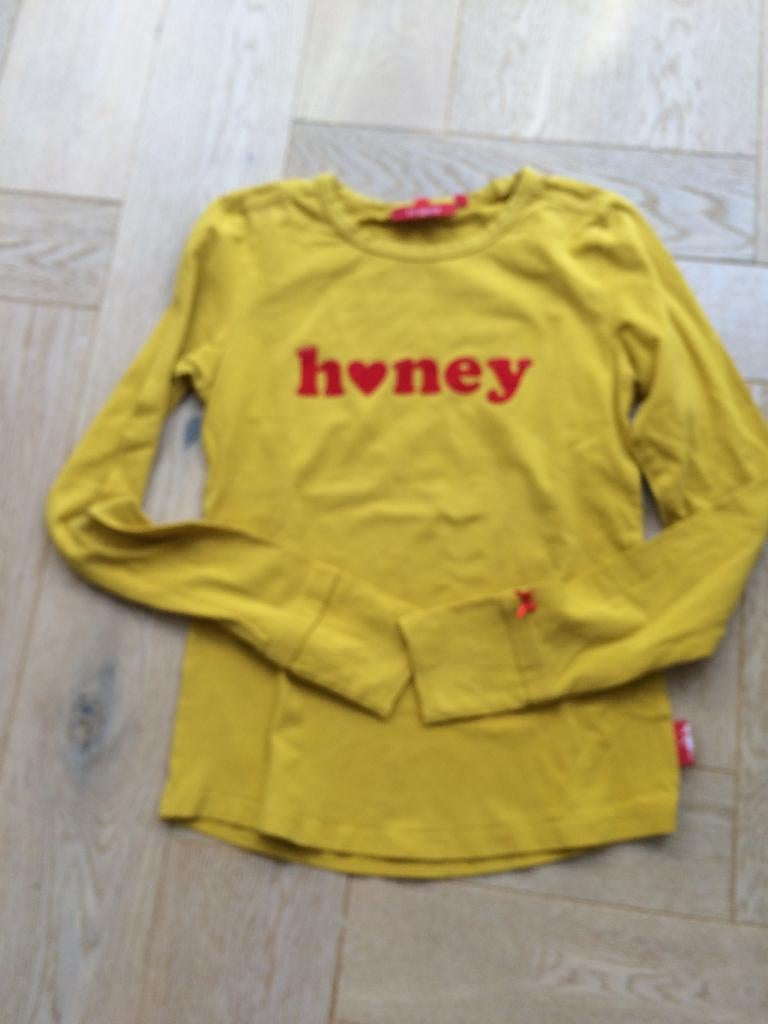 Leuke ZGAN longsleeve "Honey" van Br@nd maat 140/146, Br@nd, Meisje, Ophalen of Verzenden, Zo goed als nieuw