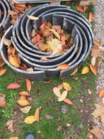 zwarte nokvorsten rieten dak, Doe-het-zelf en Verbouw, Dakpannen en Dakbedekking, Ophalen, Gebruikt, Steen of Klei, Zwart