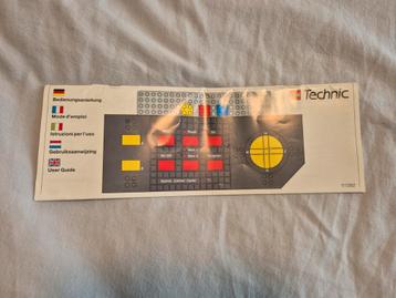 LEGO 117282 User Guide voor Technic Control Center 8094
 beschikbaar voor biedingen