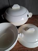 Art Deco, Societe Ceramique 2 terrine's, puntgaaf! Setprijs;, Antiek en Kunst, Ophalen of Verzenden