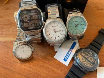 Lot casio horloges beschikbaar voor biedingen