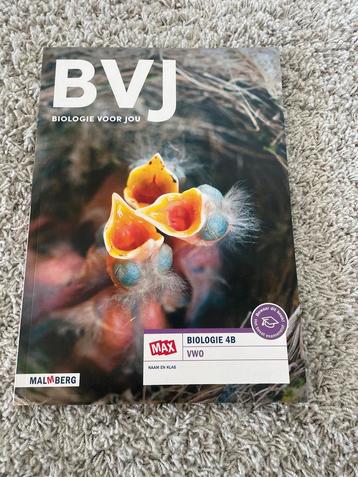 BVJ Biologie 4B VWO - Zo goed als nieuw! beschikbaar voor biedingen