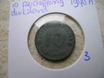 10 Reichspfennig 1940 A Duitsland (nr 3), Postzegels en Munten, Munten | Europa | Niet-Euromunten, Ophalen of Verzenden, Duitsland