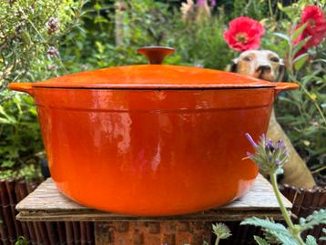 Le Creuset/Cousances prachtige grote gietijzeren braadpan 31 beschikbaar voor biedingen