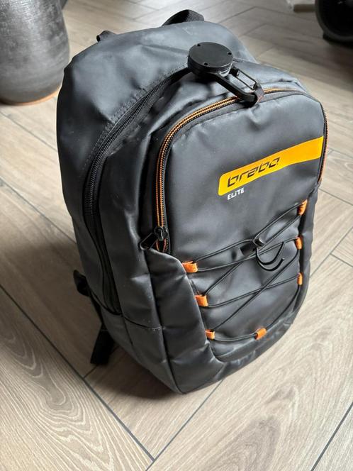Brabo Backpack Elite Junior Zwart/Oranje | bijna nieuw, Sport en Fitness, Hockey, Zo goed als nieuw, Tas, Ophalen of Verzenden