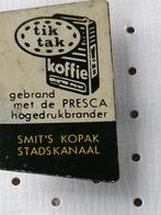 SPELD TIK TAK   SMIT,S KOPAK STADSKANAAL, Ophalen of Verzenden, Gebruikt, Merk, Speldje of Pin