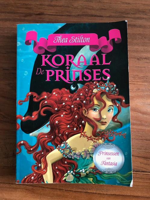 Thea Stilton - Prinsessen van Fantasia: De koraalprinses, Boeken, Kinderboeken | Jeugd | onder 10 jaar, Zo goed als nieuw, Fictie algemeen