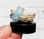 AQUAMARIJN op ORTHOKLAAS uit Erongo in NAMIBIE, Ophalen of Verzenden, Mineraal