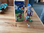Vintage blikken clown drummer wind-up opwind speeltje blik, Verzamelen, Ophalen of Verzenden