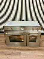 Luxe Boretti Inbouwoven RVS dubbele oven 90 cm, Witgoed en Apparatuur, Ovens, Hete lucht, Fornello Esperta, Ophalen of Verzenden