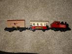 J: Treintje met 2 wagons, Overige merken, Treinset, Gelijkstroom of Wisselstroom, Ophalen of Verzenden