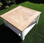 Goossens Salontafel Vierkant, Huis en Inrichting, Tafels | Salontafels, Gebruikt, Minder dan 50 cm, Eikenhout, Vierkant