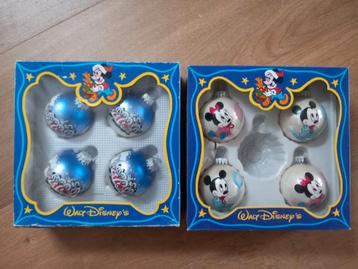 Walt disney kerstballen vintage mickey mouse Donald duck  beschikbaar voor biedingen