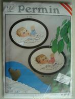 PERMIN borduurpakket geboorte meisje € 6,50, Hobby en Vrije tijd, Borduren en Borduurmachines, Ophalen of Verzenden, Nieuw, Handborduren