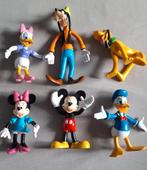 Disney 6 figuren, Verzamelen, Ophalen of Verzenden, Donald Duck, Zo goed als nieuw, Beeldje of Figuurtje