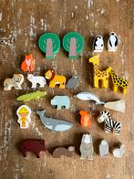 Houten speelgoed figuren dieren etc, Gebruikt, Ophalen of Verzenden