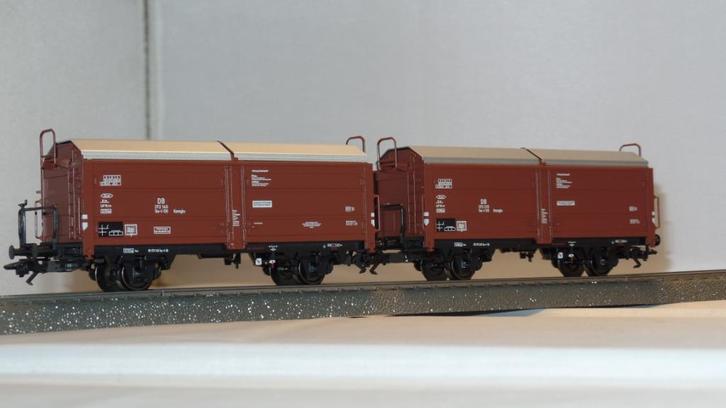 4 Marklin schuifdakwagon nieuw OVP 00769-06-06-07-18 (#663), Hobby en Vrije tijd, Modeltreinen | H0, Nieuw, Wagon, Wisselstroom