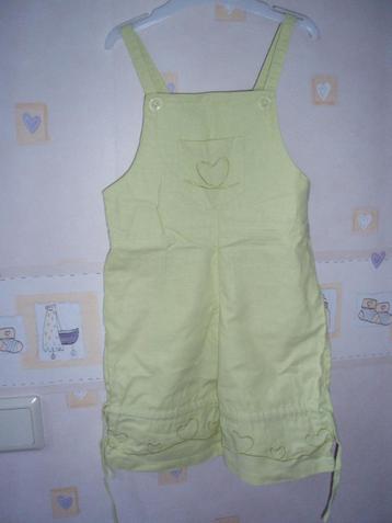 Linnen tuinbroek salopet overgooier dungaree Ciddy maat 68 beschikbaar voor biedingen