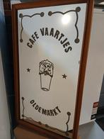 Cafe Vaartjes oldemarkt  originele spiegel, Ophalen, Rechthoekig, Minder dan 50 cm, Minder dan 100 cm