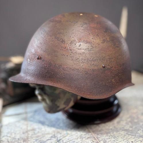 WWII Sovjet SSH-40 Helm - Origineel Verzamelstuk, Verzamelen, Militaria | Tweede Wereldoorlog, Overige soorten, Helm of Baret