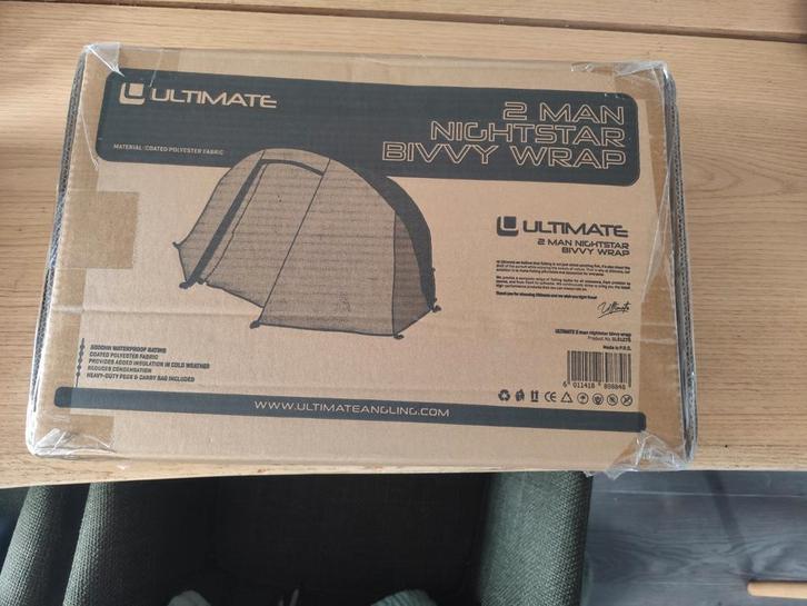 Ultimate 2 Man Nightstar Bivvy Wrap NIEUW, Watersport en Boten, Hengelsport | Karpervissen, Nieuw, Overige typen, Ophalen of Verzenden