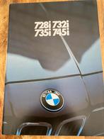 Uitgebreide brochure BMW E23 728i 732i 735i 745i 1982, Boeken, BMW, Ophalen of Verzenden, Zo goed als nieuw