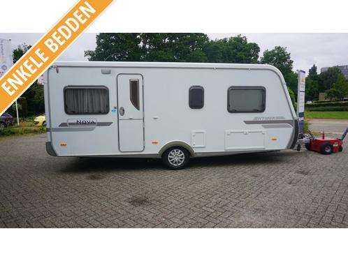 Eriba Nova 540 enkele bedden,nw luifel, Caravans en Kamperen, Caravans, Bedrijf, tot en met 4, 1000 - 1250 kg, Rondzit, Eriba