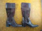 Scavesti mooie leren laarzen, maat 39,5 leer, Ophalen of Verzenden, Zo goed als nieuw, Bruin, Hoge laarzen