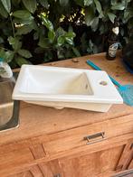 Compacte wasbak voor toiletmeubel, Minder dan 50 cm, Gebruikt, Ophalen of Verzenden, Minder dan 100 cm