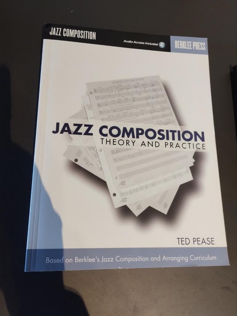 jazzcompositie theorie en praktijk, Nieuw, Ted pease, Alpha, HBO