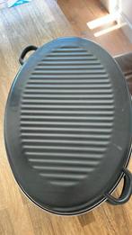 Mooie grote ovale braadpan. Super handig, Ophalen, Gebruikt, Koekenpan of Braadpan, Inductieplaat