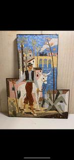 Groot Spaans Mozaïek 160 x120 cm van G Castello, Ophalen