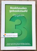 9789001846022 – Boekhouden geboekstaafd 3 Opgaven, Boeken, Yvonne van der Voort, Zo goed als nieuw, Beta, HBO