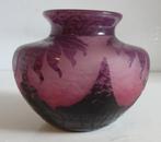 art deco cameo glas vaas Le Verre Francais Schneider Dahlia, Antiek en Kunst, Verzenden