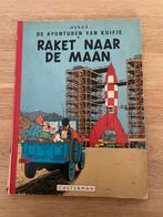 Kuifje - Raket naar de Maan - Hergé, Eén stripboek, Ophalen of Verzenden, Gelezen