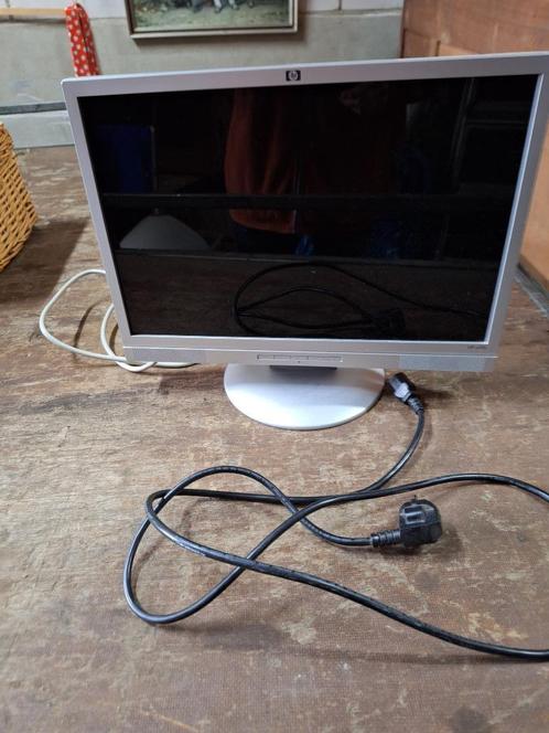 HP computerscherm, Computers en Software, Monitoren, Gebruikt, 60 Hz of minder, Overige typen, Ophalen