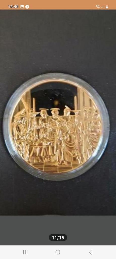 THE TREASURE OF THE PRADO MUSEUM KAVEL 200, Postzegels en Munten, Munten | Europa | Euromunten, Setje, Overige waardes, Goud, Verzenden