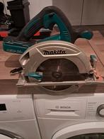 Makita DHS710ZJ cirkelzaag 2x18 v, Cirkelzaag, Ophalen of Verzenden, Zo goed als nieuw, 30 tot 70 mm
