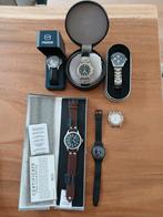 Mooi lot van 6 horloges (relatiegeschenken, automerken), Overige merken, Overige materialen, Polshorloge, Overige materialen